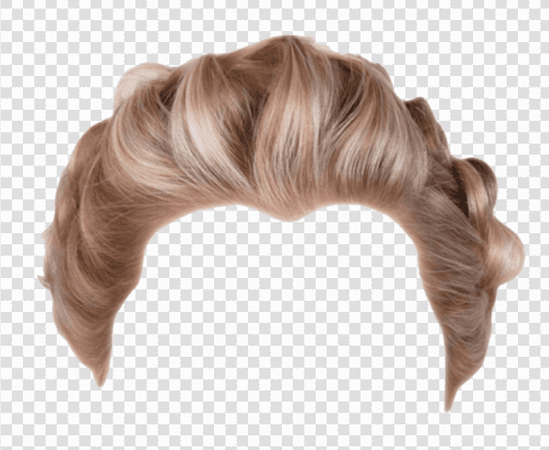 Short Blonde Hair PNG Image - Esquilo.io