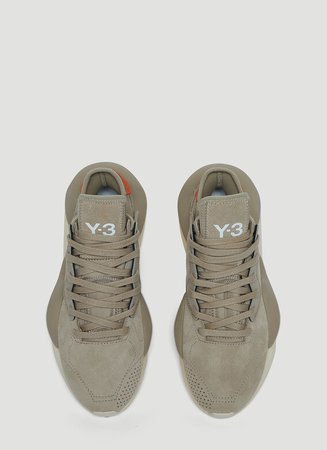 Y-3 Women's Y-3 Kaiwa Sneakers in Beige | LN-CC