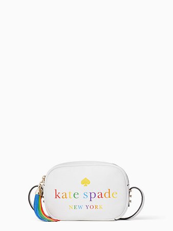 kourtney rainbow logo camera bag | Kate Spade New York