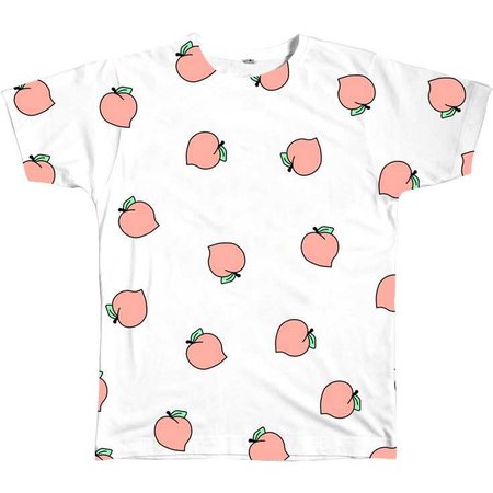 Peach Designed Shirt