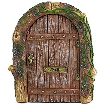 Amazon.com : Touch of Nature Mini Fairy Garden Wooden Door, 6 by 4-Inch, Wood : Dollhouse Door : Garden & Outdoor