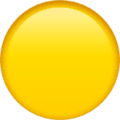 🟡 Large Yellow Circle Emoji
