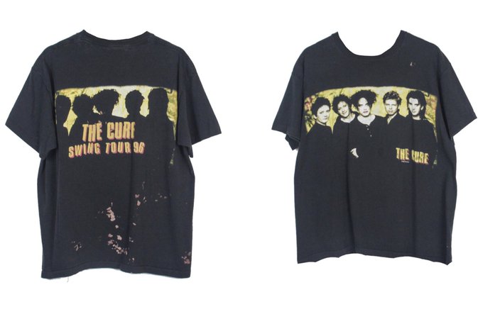 the cure band tee