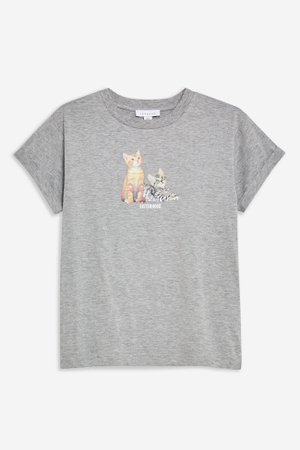 Sisterhood Cat T-Shirt | Topshop