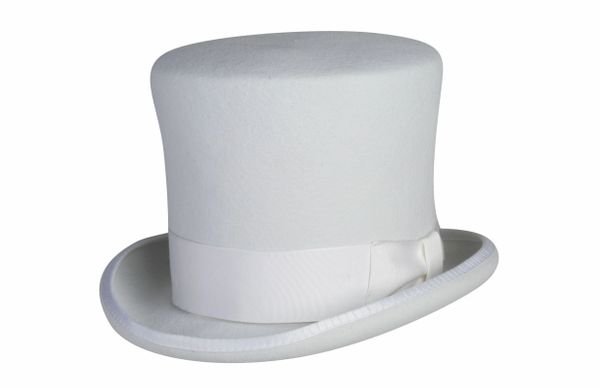 Nethats white caroler hat