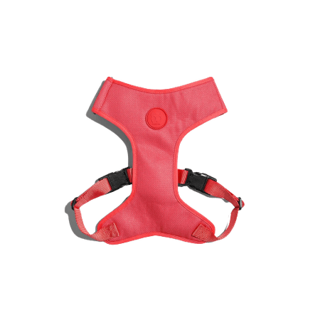 Zee.Dog - Lesh/Adjustable Air Mesh Harness in Neon Coral