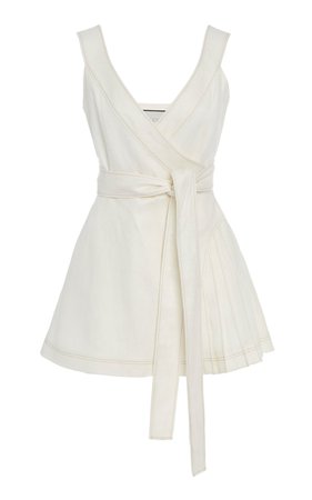 Catia Linen Mini Dress by Alexis | Moda Operandi