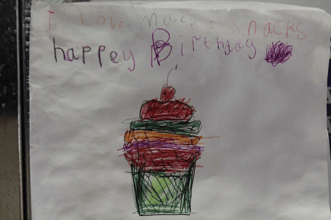 kid’s birthday card