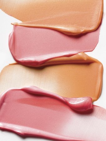 creamy pink makeup