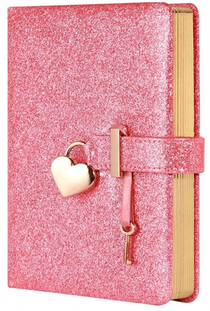Pink Sparkle Diary