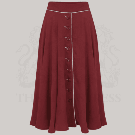 Womens 1940s Authentic Vintage Style Full Circle Skirt | The Seamstress of Bloomsbury