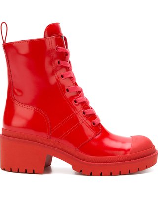 red combat boots - Google Search