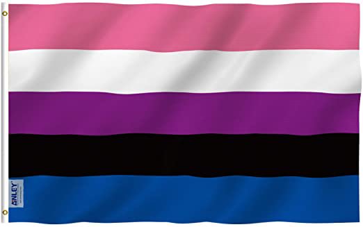 Amazon.com : Anley Fly Breeze 3x5 Feet Genderfluid Flag - Vivid Color and Fade Proof - Canvas Header and Double Stitched - Genderfluid Pride Flags Polyester with Brass Grommets 3 X 5 Ft : Garden & Outdoor