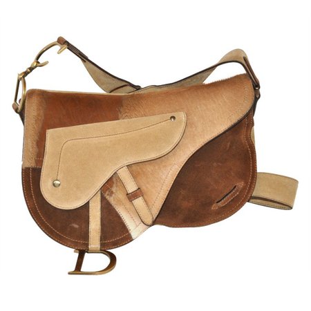 Christian Dior Large "Saddle" Shoulder Bag For Sale at 1stdibs