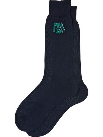 Prada Lisle cotton socks $78 - Shop AW18 Online - Fast Delivery, Price