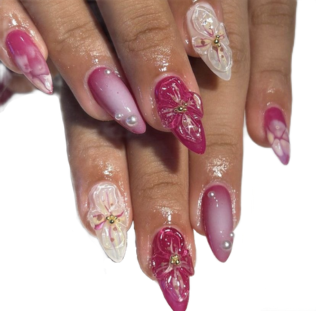 orchid nails