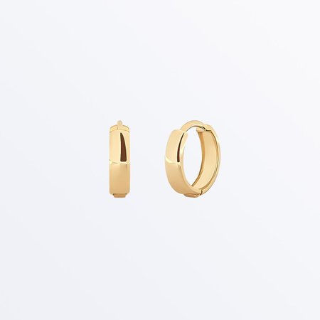 14K Gold Hoop Earrings - Huggie Hoops | Ana Luisa Jewelry