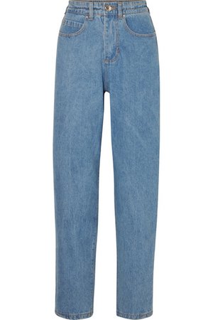 L.F.Markey | Johnny high-rise tapered jeans | NET-A-PORTER.COM