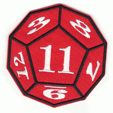 Stranger Things Game Dice Logo Iron On Patch: Amazon.ca: Clothing & Accessories