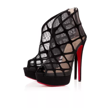 Summer-Black-Sandals-Shoes-Women-Red-Bottom-Super-High-Heels-Hollow-Out-See-Through-Mesh-Sandals.jpg (1000×1000)