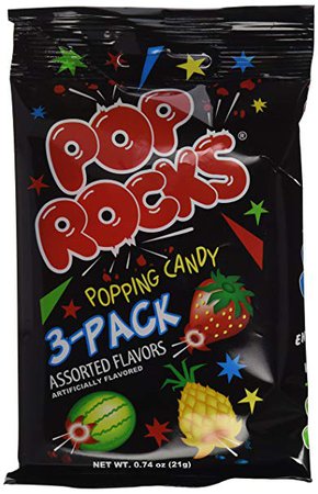 Pop Rocks 3 paquetes de 12 unidades por caja, varios sabores, 8.88&nbsp;oz: Amazon.com: Grocery & Gourmet Food