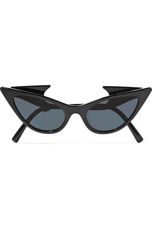 Le Specs | + Adam Selman The Prowler cat-eye acetate sunglasses | NET-A-PORTER.COM