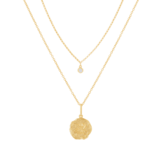 Sapphire Choker + Iris Medallion | Mejuri