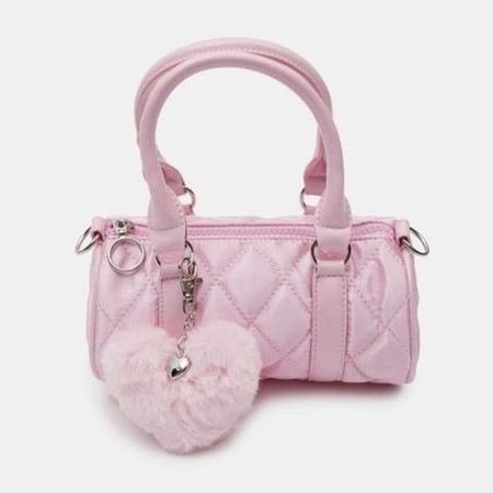 pastel pink bag