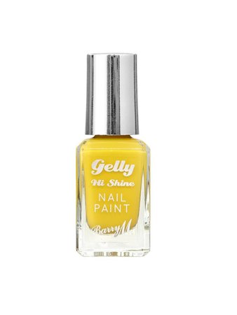 yellow Barry M nail polish