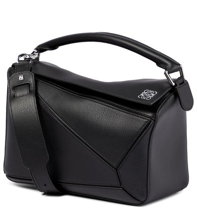 Loewe - Puzzle Leather Shoulder Bag - Loewe | Mytheresa