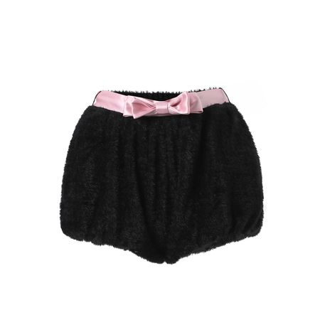 Pink Bow Belt Pumpkin Pants – Nodress