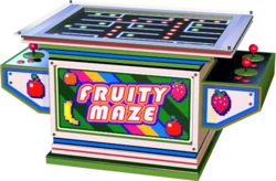 fruity maze arcade game