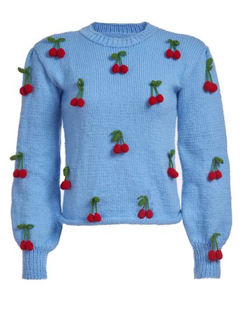 cherry sweater