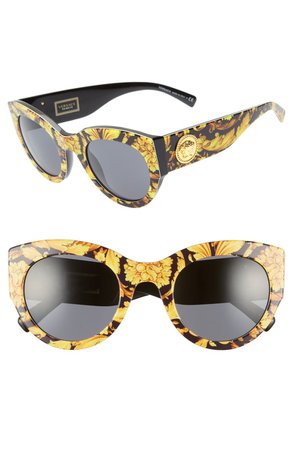 Versace Tribute 51mm Cat Eye Sunglasses | Nordstrom