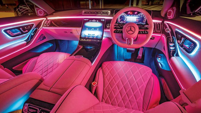 pink mercedes benz interior - Google Search