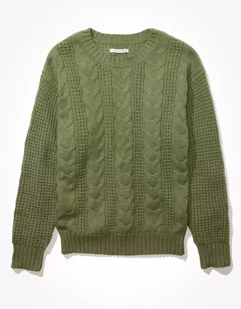 AE Cable Knit Sweater