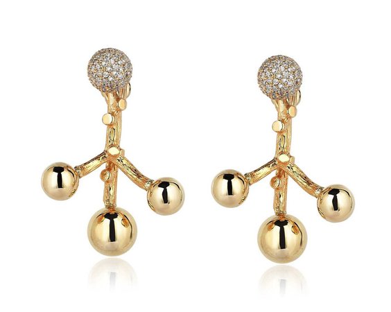 evren kayar diamond earrings