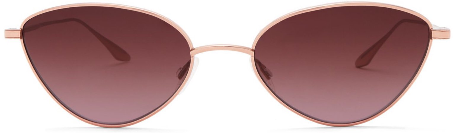Rose gold sunglasses Barton and Perrier