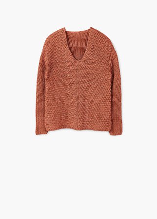 Open-knit sweater - Women | MANGO USA