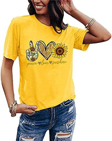 pinbao Women's T-Shirt 3D Fashion Trendy Printed Casual Short Sleeve T-Shirt Round Neck T-Shirt Personalized Shirt at Amazon Women’s Clothing store