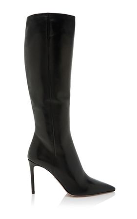 Stivali Leather Knee Boots By Prada | Moda Operandi