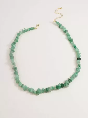 Stone Beaded Necklace | SHEIN