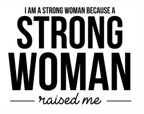 Strong Woman Lettering