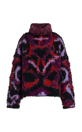 Kos Fluffy Jacquard Sweater By Altuzarra | Moda Operandi