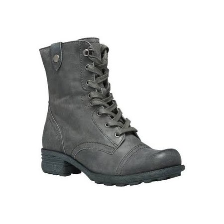 grey combat boots