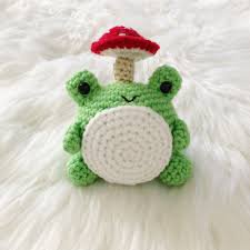 cute crochet mushroom - Google Search