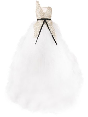 Loulou Beaded Tulle Full Gown | Farfetch.com