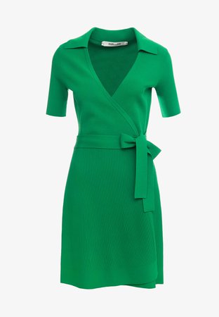 Diane von Furstenberg DELLA - Day dress - lawn - Zalando.co.uk