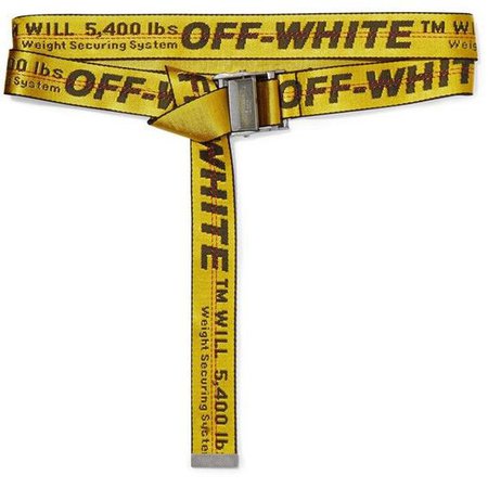 Off-White Canvas Belt | ShopLook