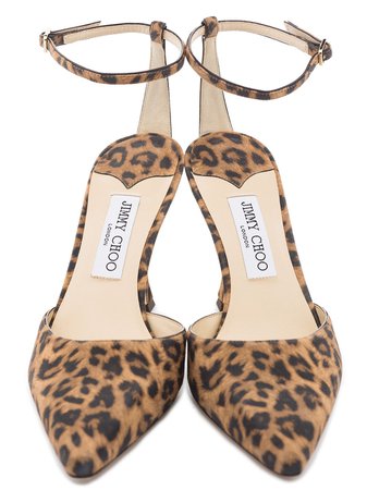 Shop black & brown Jimmy Choo leopard print Mair 90mm pumps with Express Delivery - Farfetch